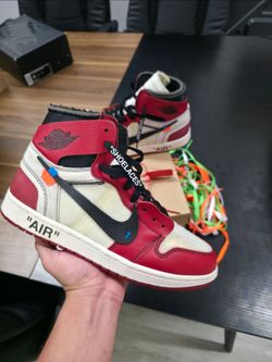 Nike Air Jordan 1 Off White Chicago Size 9.5 mens