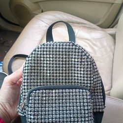 Alexander Wang Mini Rhinestone backpack 