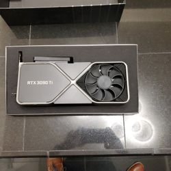 NVIDIA GEOFORCE RTX 3090 TI FOUNDERS EDITION