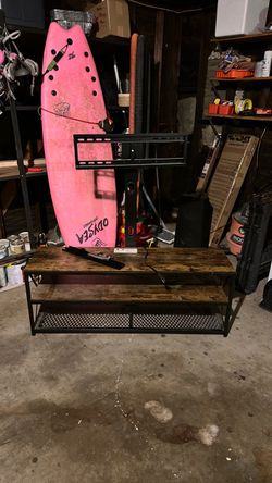 Tv Stand (w/ built in cord hider/power strip)