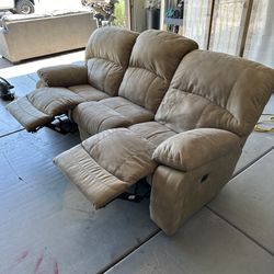 Fully Working Electric Reclining Sofa