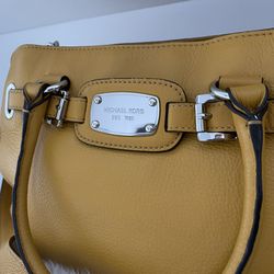 Michael Kors Mustard Bag - $55
