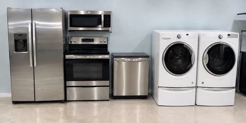Complete house appliances six units