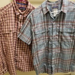 PATAGONIA MEN'S MEDIUM BUTTON UP SHIRTS