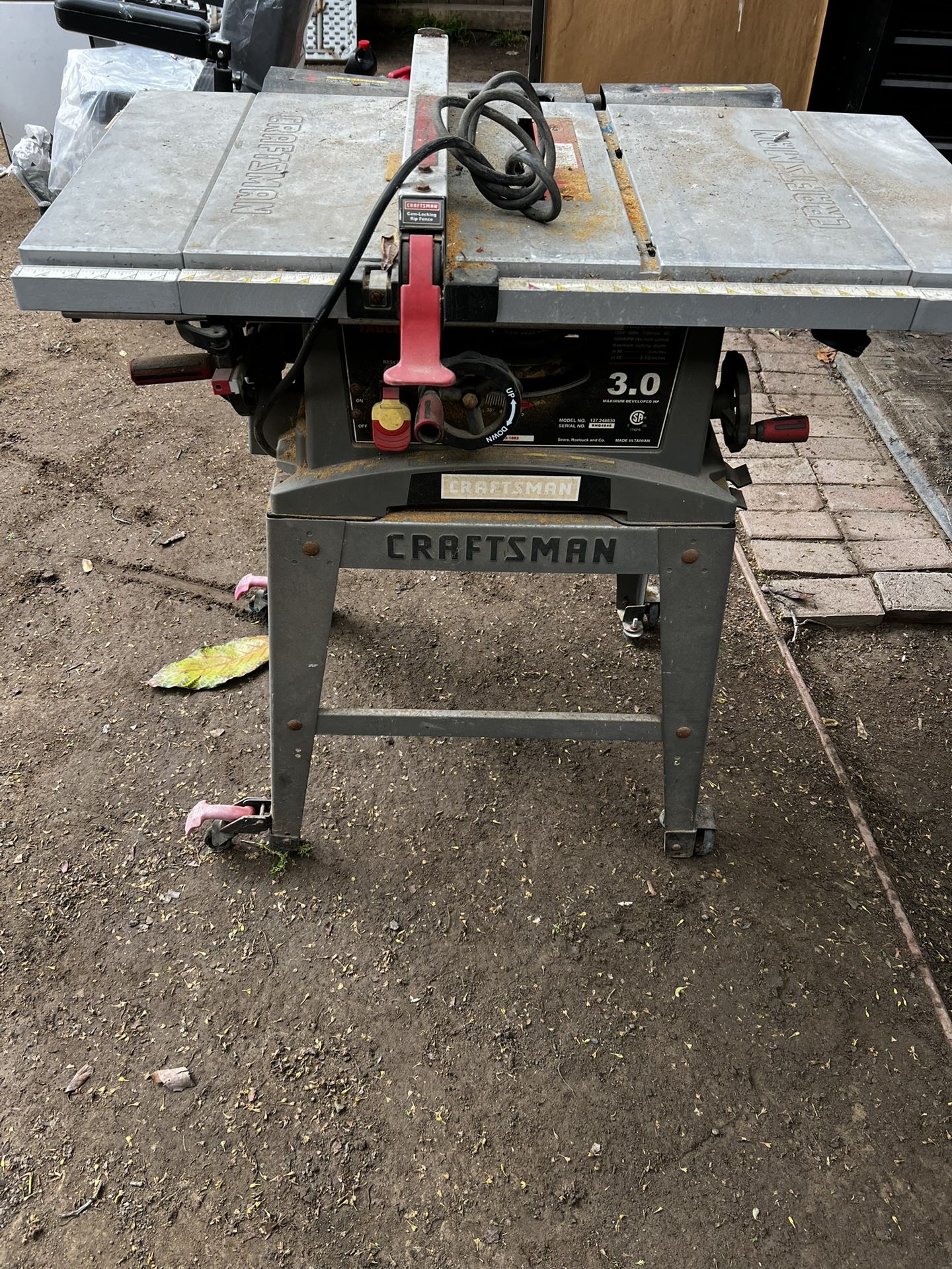Craftsman Table Saw