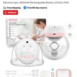 Totmizby Hands Free Wearable Breast Pump 