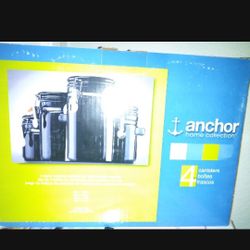 4 Piece Canister Set