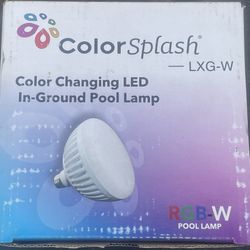 Color Splash Led Pool Light Color Changing 120 Volt
