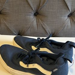 Athletic Vans: Navy Blue (Slightly Worn) 