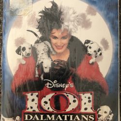 Vintage 101 Dalmatians Glenn Close(VHS, 1997, ClamShell) Disney Sealed