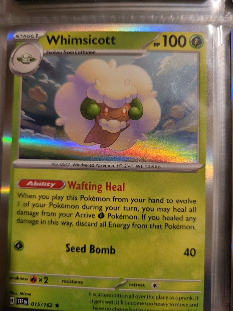 Whimsicott 15/162 Holo 