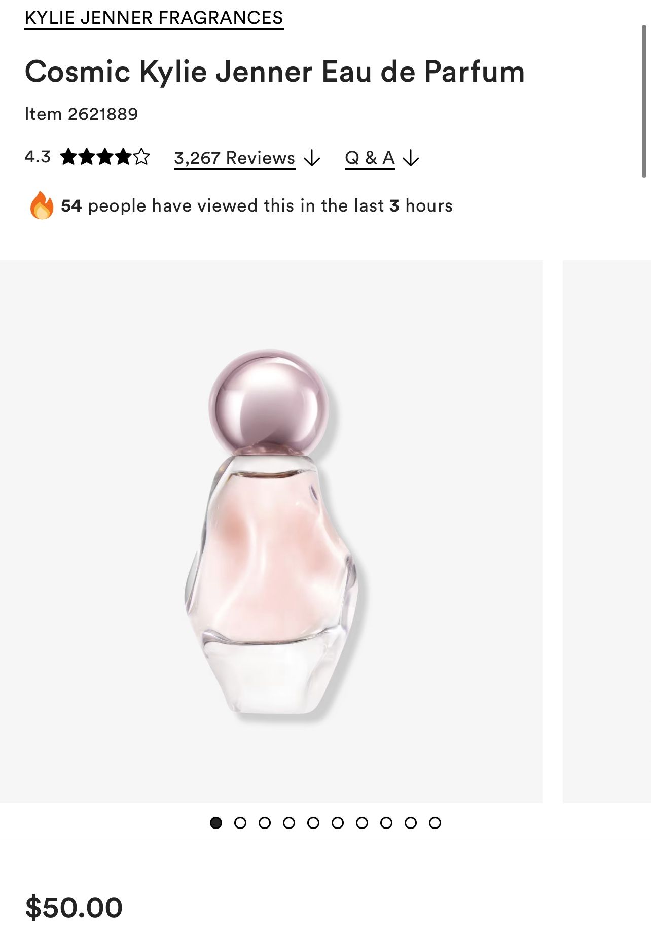Brand New Kylie Jenner Cosmic Perfume