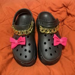 Crocs Womens platform size 10