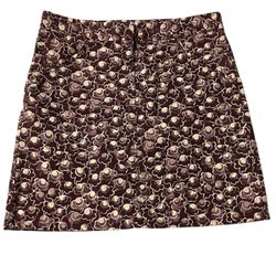 Ann Taylor LOFT Women’s Straight Skirt – Size 10 – Retro Floral Print   