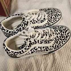 Old School Stacked Vans UV Ink