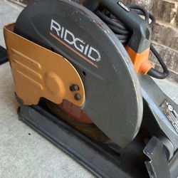 RIDGIE ABRADIVE CUT 14 IN EXCELLENT CONDITION $90 SERIOUS BUYERS PLEASE