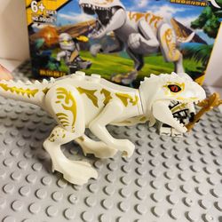Ninjago Ninja and Dinosaur Set White Gold | New Custom LEGO Compatible Toys