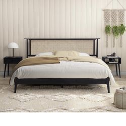 Brand New In Box! King Size Bed Frame Solid Oak