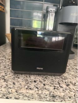 iHome smart speaker alarm