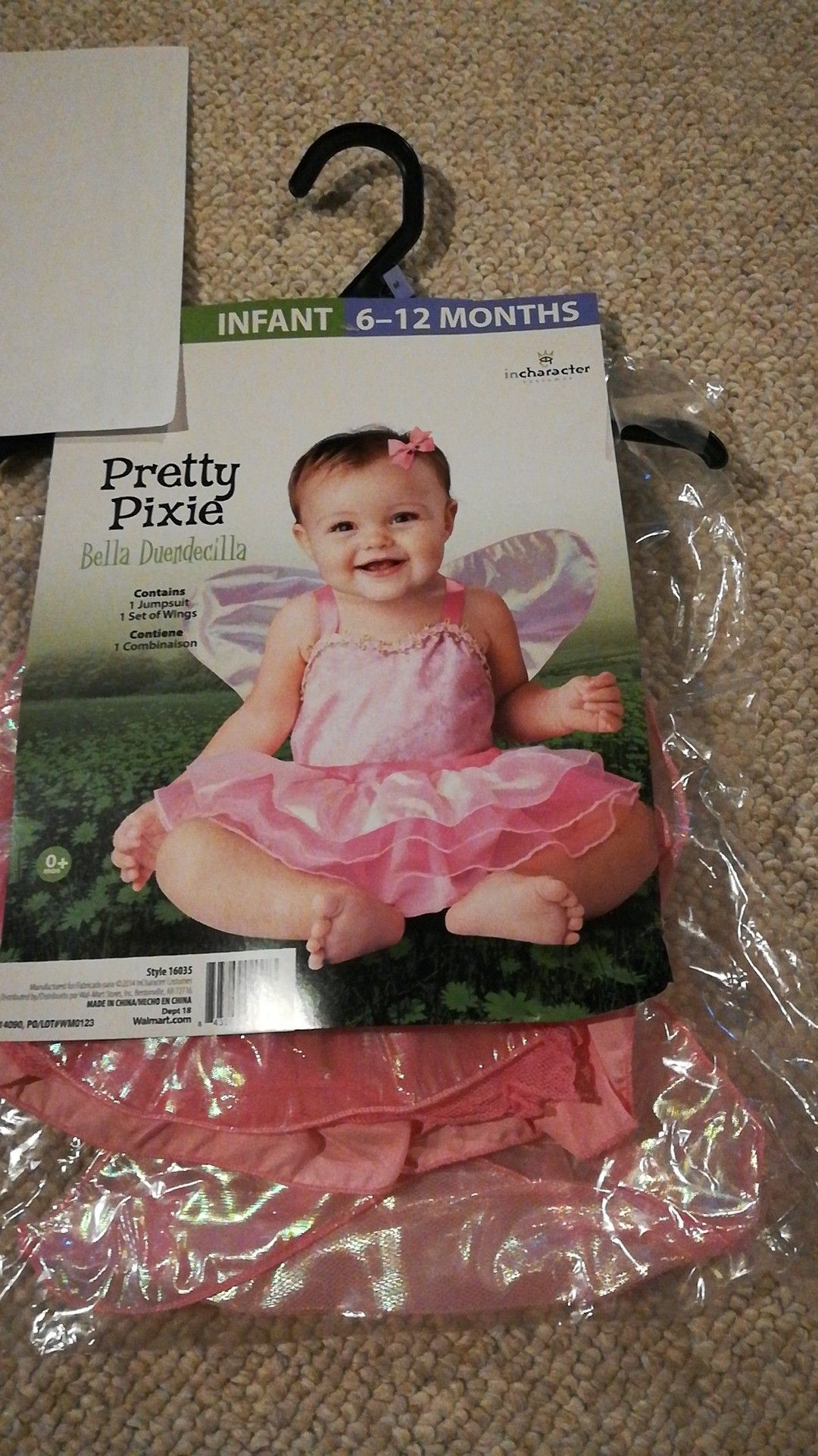 Halloween Costume Pretty Pixie Infant 6 to 12 Months