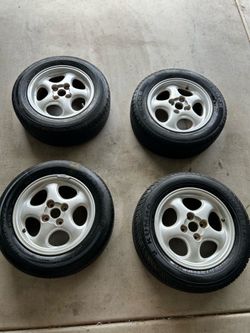 Mazda Miata OEM wheels with tires 14x6