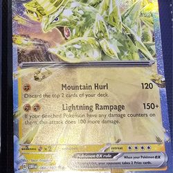 Tyranitar EX tera bundle ( pokemon tcg)