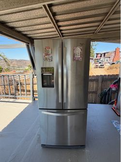 Whirlpool 3 door refrigerator