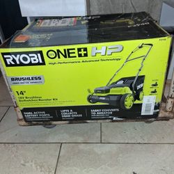 Brand Now 14" 18V ONE + HP Brushless Fethatcher/aerator Kit