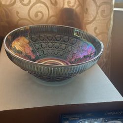 Iridescent Crystal Bowl