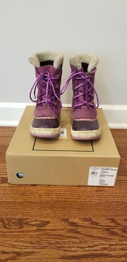 L.L.Bean Kids Size 1 Snow Boots