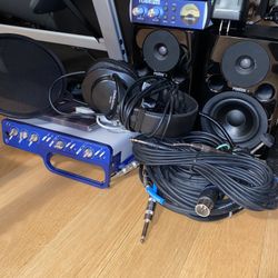Home Studio Audio Recording Equipment 