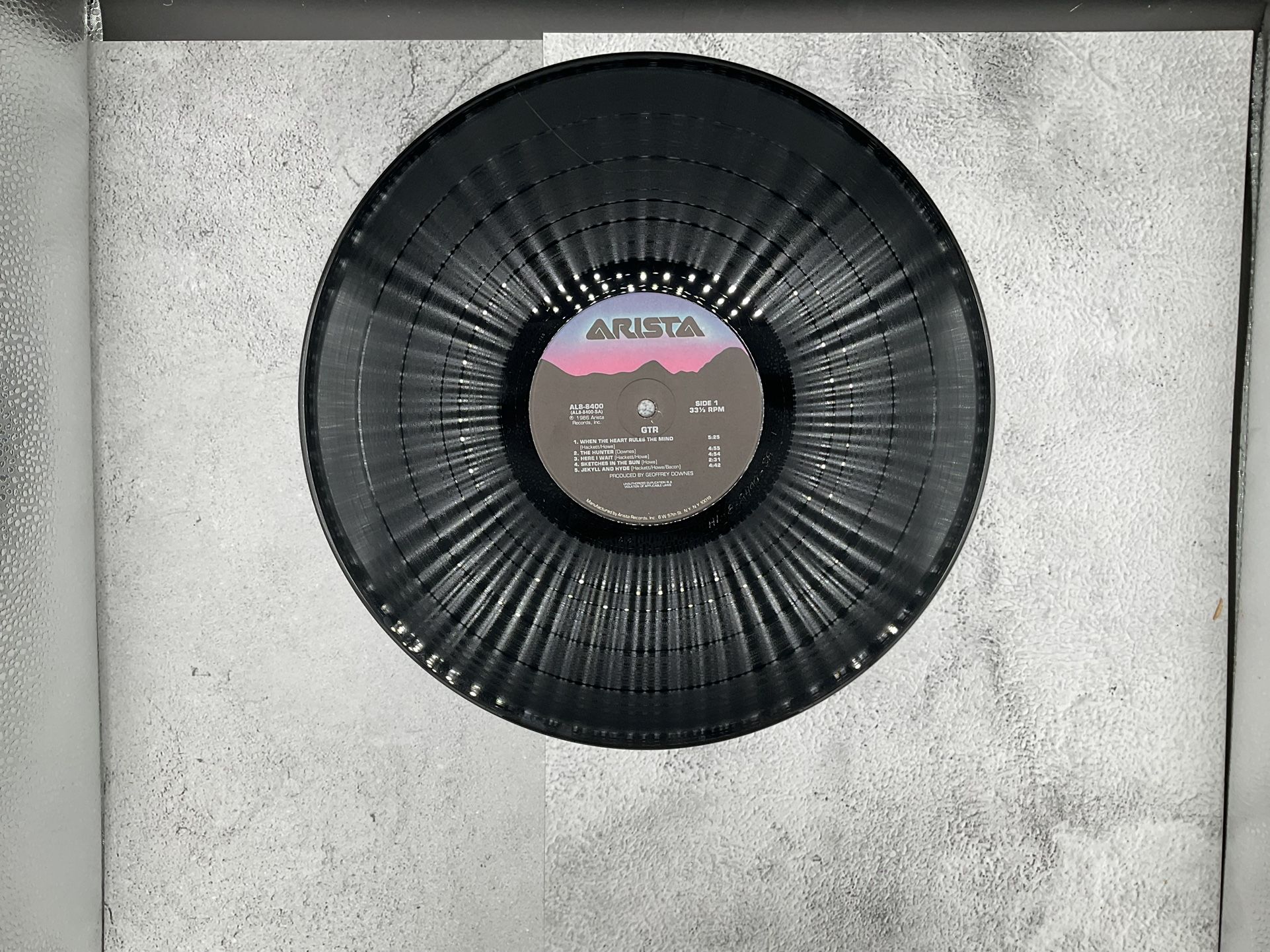GTR Vinyl Record LP