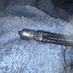 Black Silver Bracelet