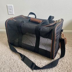 Sherpa Original Deluxe Travel Pet Carrier (Black) Large 