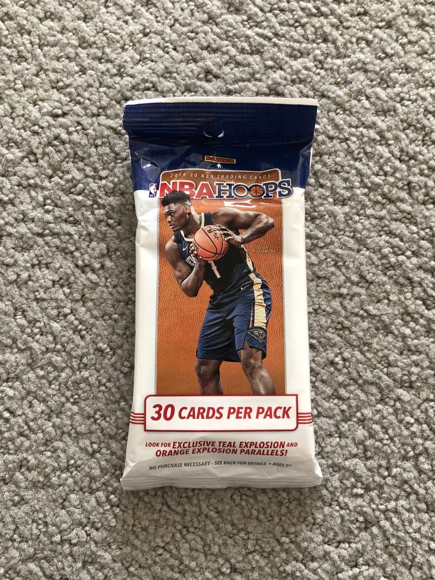 2019-20 NBA Hoops Hanger Fat Pack Panini