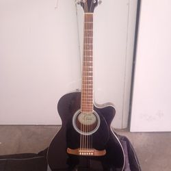 Fender FA Series Cutaway Electric Acoustic W/ Gig Bag