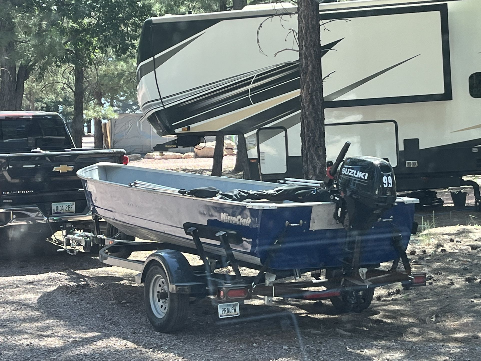 2008 Mirrocraft 16 foot aluminum Jon boat