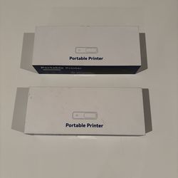 Portable printers brand new