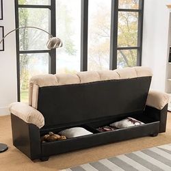 Rami Collection Fabric Sofa Bed with storage Now 539.00 Free Delivery 🚚