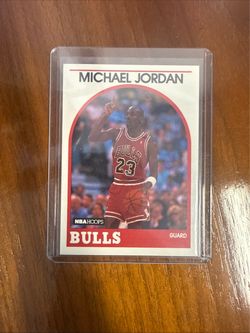 Michael Jordan 1989-90 NBA Hoops Basketball Card