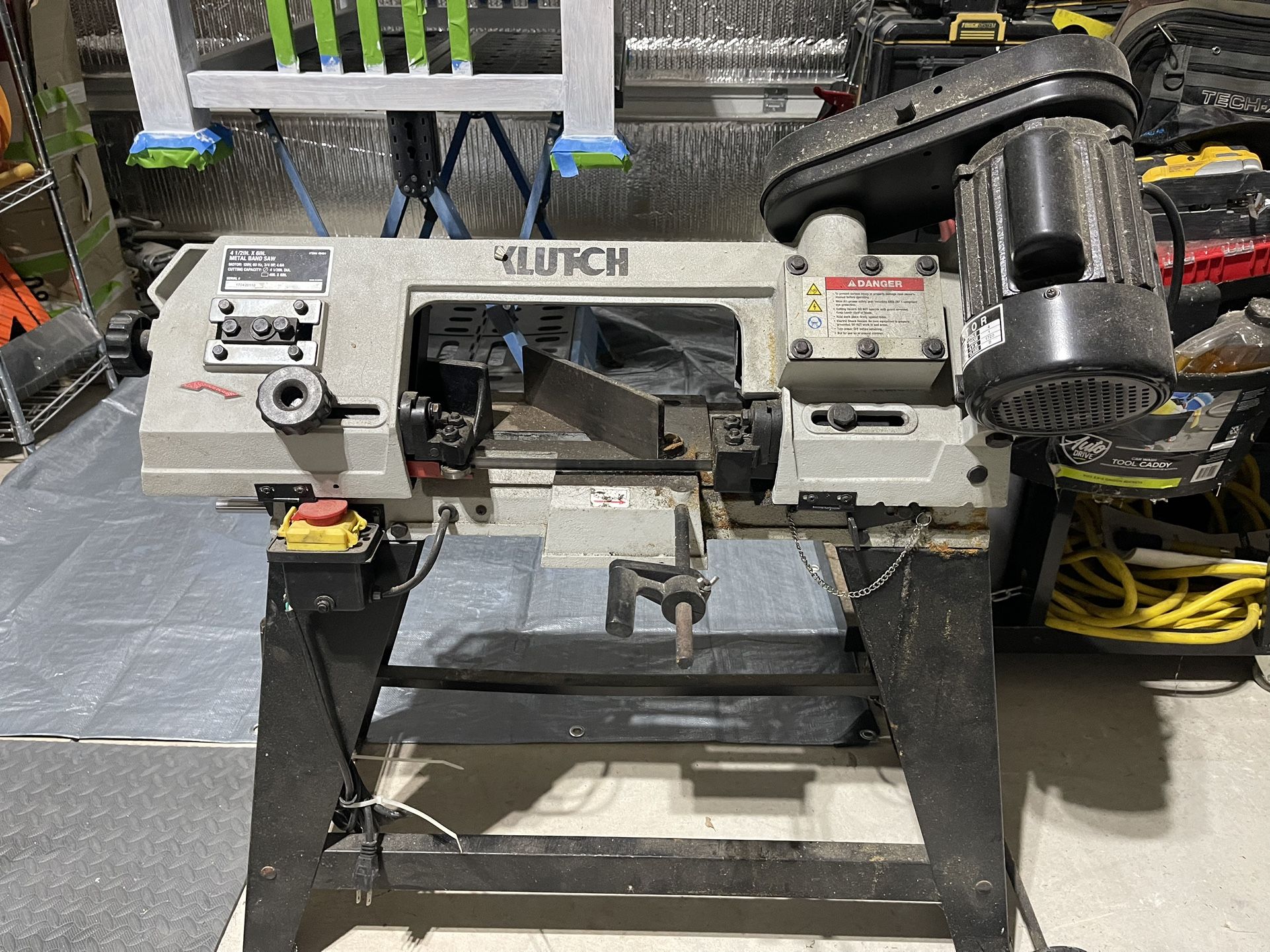 Klutch Metal Cutting Band Saw,
