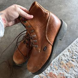 2 Pair Of Justin Boots 