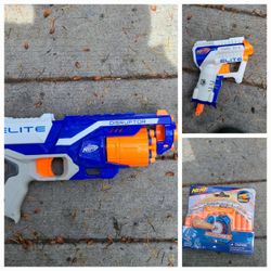 Nerf - Disrupter + Triad EX-3 + Darts