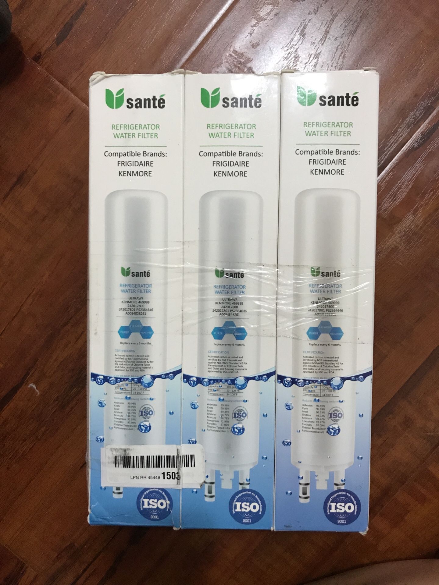 Sante refrigerator water filter ULTRAWF for Kenmore 469999, 242017800, 242017801, PS2364646, A0094E28261