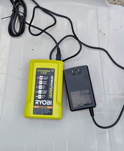RYOBI 40V Lithium-Ion Charger with USB Port