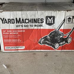 Yard Machines 20 in. 125 cc OHV Briggs and Stratton Gas Walk Behind Push Mower