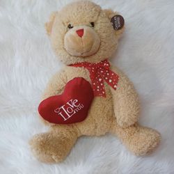 Dan Dee 18" Love Teddy Bear Plush Stuffed Heart Chocolate Scented Valentines Day