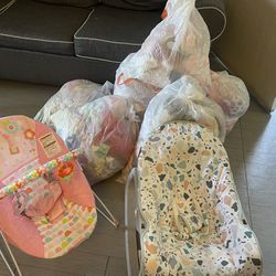 Baby  Girl Clothes, Chairs