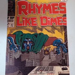 Rhymes Like Dimes - Operation Doomsday, Keep A Pen Like A Friend, Canvas Poster Underground Hip Hop Wall Art Room Aesthetic 