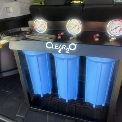 Clear2O® CLEAR2O® RV TRIPLE UNIVERSAL CANISTER WATER FILTRATION SYSTEM - CTC300